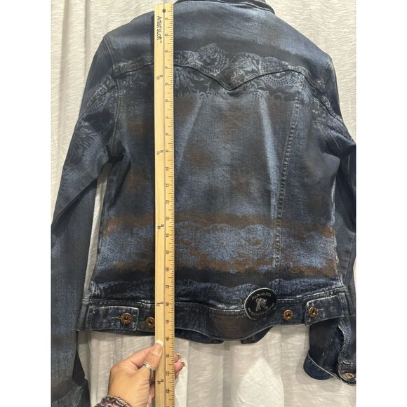 Vintage, Rare Parasuco Denim Cult Jean Jacket Size Small - Picture 10 of 12
